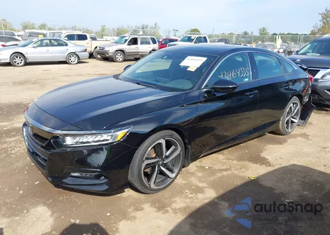 2020 Honda Accord Sport 2.0T из США, поврежденный, VIN 1HGCV2F39LA031243
